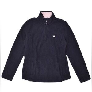 Brooks Brothers fleece 3/4 zip Pullover Sweater Medium